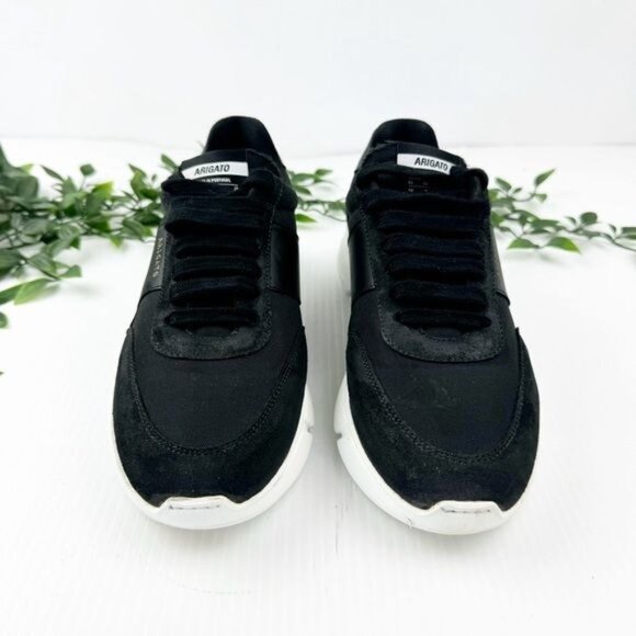 AXEL ARIGATO GENESIS VINTAGE RUNNER SNEAKERS BLACK 7.5 - Picture 2 of 12